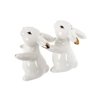 Набор из 2 предметов для приправ и специй Rabbits фарфор 8см AL226735 Lefard