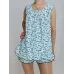 Пижама женская костюм Triko Калина 50-52 Бирюзовый (79678930-2)