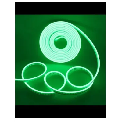 Силіконова стрічка NEON LED 0764 5 метрів 12V-220V Green Силіконова стрічка NEON LED 0764 5 метрів 12V-220V Green