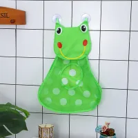 Сітка-органайзер для ванної Baby Assistant Жабка 32х43 см Зелений (0910981) Сітка-органайзер для ванної Baby Assistant Жабка 32х43 см Зелений (0910981)