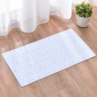Килимок у ванну кімнату Home Styles антиковзкий на присосках 40х70 см Білий 014678 Килимок у ванну кімнату Home Styles антиковзкий на присосках 40х70 см Білий 014678