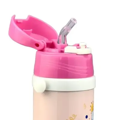 Термос с трубочкой для детей 350 мл MAGIO MG-1049P Pink