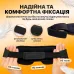 Маска для сна из дышащего материала и беруши в комплекте No Brand Синяя (AFT-Navi)