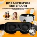 Маска для cну з дихаючого матеріалу та беруші в комплекті No Brand Білий (AFT-White)
