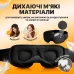 Маска для cну з дихаючого матеріалу та беруші в комплекті No Brand Чорний (AFT-Black)