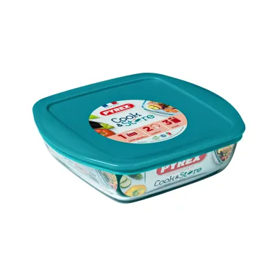 Форма с крышкой Pyrex Cook&Store 22х22х7 см (6797400) Форма с крышкой Pyrex Cook&Store 22х22х7 см (6797400)