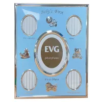 Фоторамка EVG ONIX H5 Baby 18.5 х 23.5 х 1.4 см Silver (6884655) Фоторамка EVG ONIX H5 Baby 18.5 х 23.5 х 1.4 см Silver (6884655)