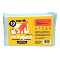 Пелюшки щоденні Smartis 45*60 см 28г/3г 10 шт Пелюшки щоденні Smartis 45*60 см 28г/3г 10 шт
