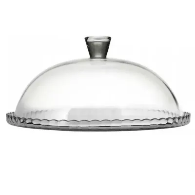 Блюдо зі скляною кришкою-ковпаком d-32 см Patisserie Pasabahce PS 95198