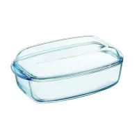 Гусятниця із жароміцного скла 3.0+1.5 л 33х19 см прямокутна Pyrex Essentials 465A000 Гусятниця із жароміцного скла 3.0+1.5 л 33х19 см прямокутна Pyrex Essentials 465A000