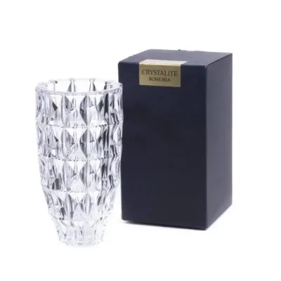 Ваза Bohemia Diamond 8KG31/99T41 25.5 см Ваза Bohemia Diamond 8KG31/99T41 25.5 см