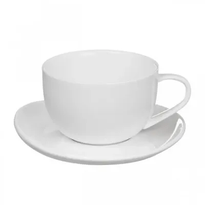 Чашка чайная с блюдцем Tudor England Royal White 350 мл TU9999-4