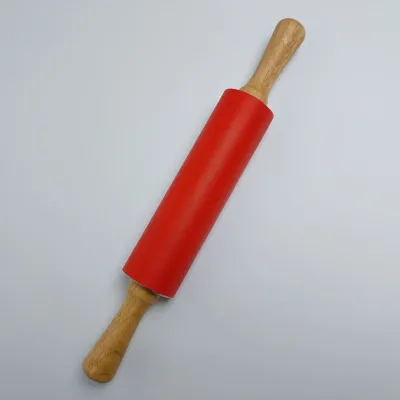 Скалка силіконова для тіста та мастики 38*6 см Kamille KM-7818