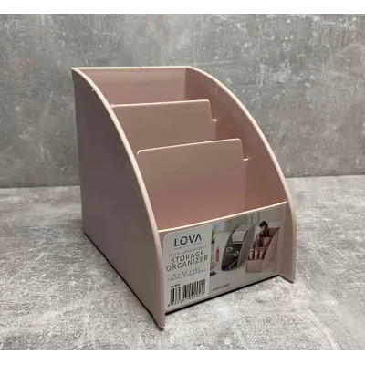 Органайзер для косметики Lova Plastik 3 відділення рожевий LV-202 Органайзер для косметики Lova Plastik 3 відділення рожевий LV-202