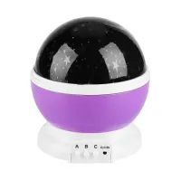 Лампа на батарейках и USB шнуром Проектор-ночник 