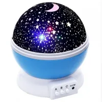Лампа на батарейках и USB шнуром Проектор-ночник 