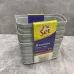 Набір кошиків сірого кольору 3 шт 165*125*107 мм 1,5 л Ucsan plastik M-3928