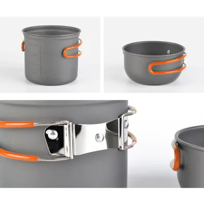 Набір туристичного посуду A-PLUS Cooking Set DS-101/6017 Набір туристичного посуду A-PLUS Cooking Set DS-101/6017