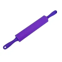 Скалка для розкочування тіста A-PLUS 45 см фіолетова 4545