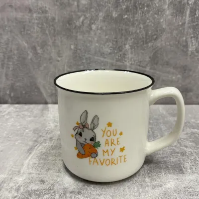 Чашка фарфоровая 320 мл Cute rabbit Ardesto AR3460 Чашка фарфоровая 320 мл Cute rabbit Ardesto AR3460