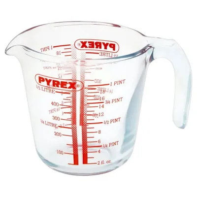 Мерный стакан стеклянный Pyrex Classic 0.5 л 263B000