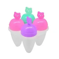 Форми для морозива пластикові 4 шт Stenson C39821