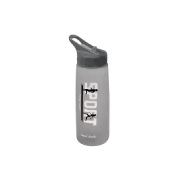 Пляшечка для води 800 мл Stenson TL00536 сіра