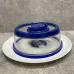 Вакуумна багаторазова кришка Vacuum Food Sealer 19 см A-Plus 0165 прозоро-синя