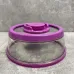 Вакуумная многоразовая крышка Vacuum Food Sealer 19 см A-Plus 0165 прозрачно-розовая