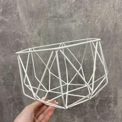 Корзина для фруктов Икс 19*19*15 см ART белая 31052017/1009 Корзина для фруктов Икс 19*19*15 см ART белая 31052017/1009