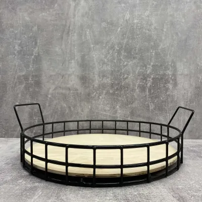 Поднос DECOR ART 35*35*6 см Черный 65984576/1001 Поднос DECOR ART 35*35*6 см Черный 65984576/1001