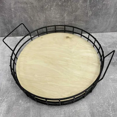 Поднос DECOR ART 35*35*6 см Черный 65984576/1001 Поднос DECOR ART 35*35*6 см Черный 65984576/1001
