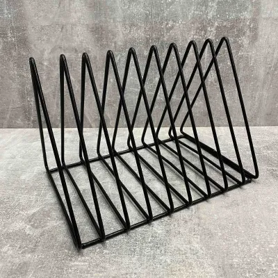 Подставка под доски, книги, журналы ART 26*17*20 см черная 1565654/1007 Подставка под доски, книги, журналы ART 26*17*20 см черная 1565654/1007