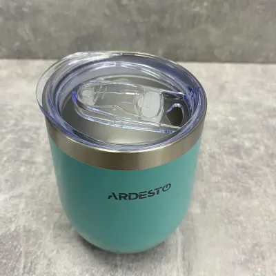 Термокружка из нержавеющей стали 350 мл Ardesto Compact Mug AR2635MMS Blue Термокружка из нержавеющей стали 350 мл Ardesto Compact Mug AR2635MMS Blue