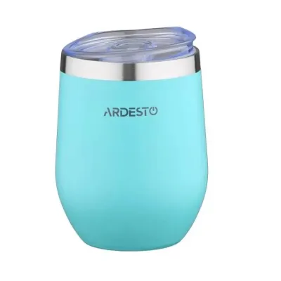 Термокружка из нержавеющей стали 350 мл Ardesto Compact Mug AR2635MMS Blue