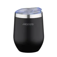 Термокухоль з нержавіючої сталі 350 мл Ardesto Compact Mug AR2635MMB Black Термокухоль з нержавіючої сталі 350 мл Ardesto Compact Mug AR2635MMB Black