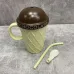 Чашка с крышкой и трубочкой 