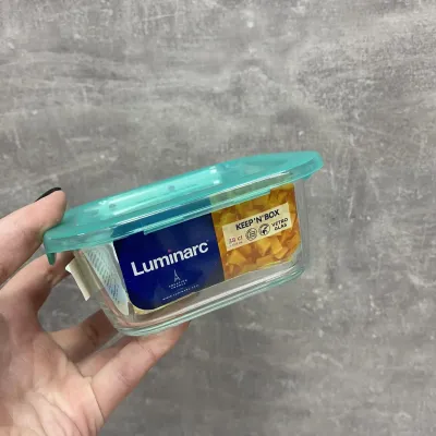 Емкость квадратная для еды 380 мл Luminarc Keep'n'Box Lagoon P5522 LUM Емкость квадратная для еды 380 мл Luminarc Keep'n'Box Lagoon P5522 LUM