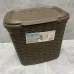 Кошик для порошку 7 л Ucsan plastik М-070 коричневий