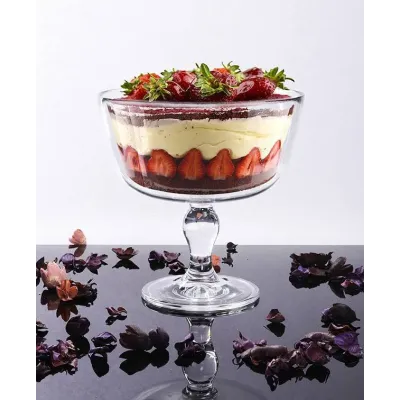 Салатник на ніжці d-22,5 см, h-22 см Pasabahce Patisserie 96954