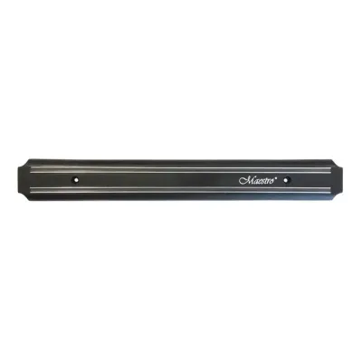 Планка магнітна для ножів 38*5 см чорна Maestro MR-1441-38