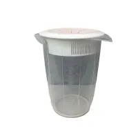Емкость для смешивания с пластиковой крышкой 1 л Akay Plastik AK567 Емкость для смешивания с пластиковой крышкой 1 л Akay Plastik AK567