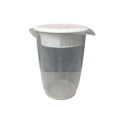 Емкость для смешивания с пластиковой крышкой 1 л Akay Plastik AK567