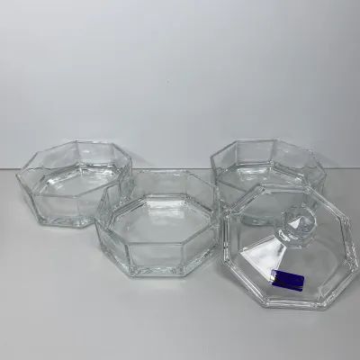 Цукерниця з кришкою скляна Diamond Olens O102-015 Цукерниця з кришкою скляна Diamond Olens O102-015