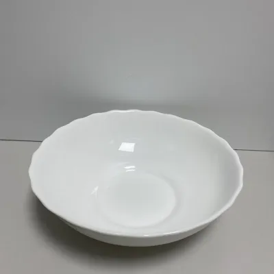 Салатник 17,5 см стеклянный Vittora Blanco Wave V-175W