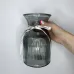 Ваза для цветов стеклянная 19,5 см Crystal 6841679 серый