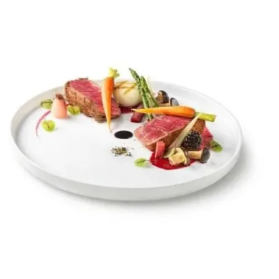 Блюдо круглое с бортом 21 см Bormioli Rocco Grangusto 410714MDF