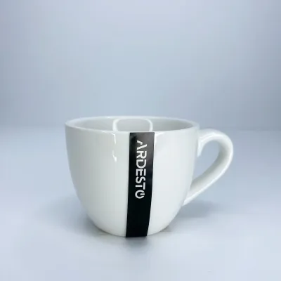 Чашка кавова порцелянова 90 мл Ardesto Imola AR3525I