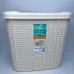 Корзина для порошку 10 л 28,5*21*26,5 см Uscan Plastik M-086 Бежевий
