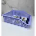 Лоток с ручкой в холодильник Irak plastik 29 x 26 х 8.5 см 4,85 л широкий ВА-680 Фиолетовый